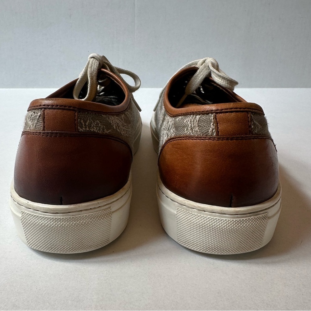 TAFT Jack Neutral Paisley Jacquard Design Sneakers With Leather Size 44 (11) EUC - Picture 7 of 12